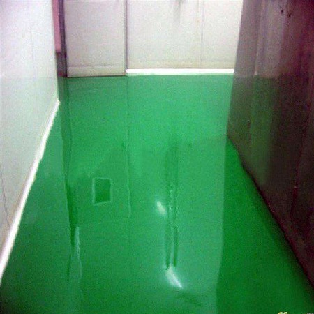 NPT环氧喷涂材料制作的玻璃钢防腐地坪